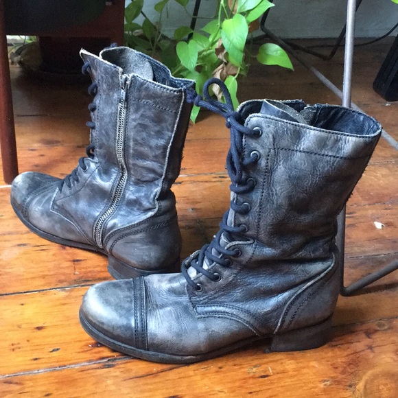 All Saints Jacks Place Moto boot (distressed look) - Picture 2 of 3